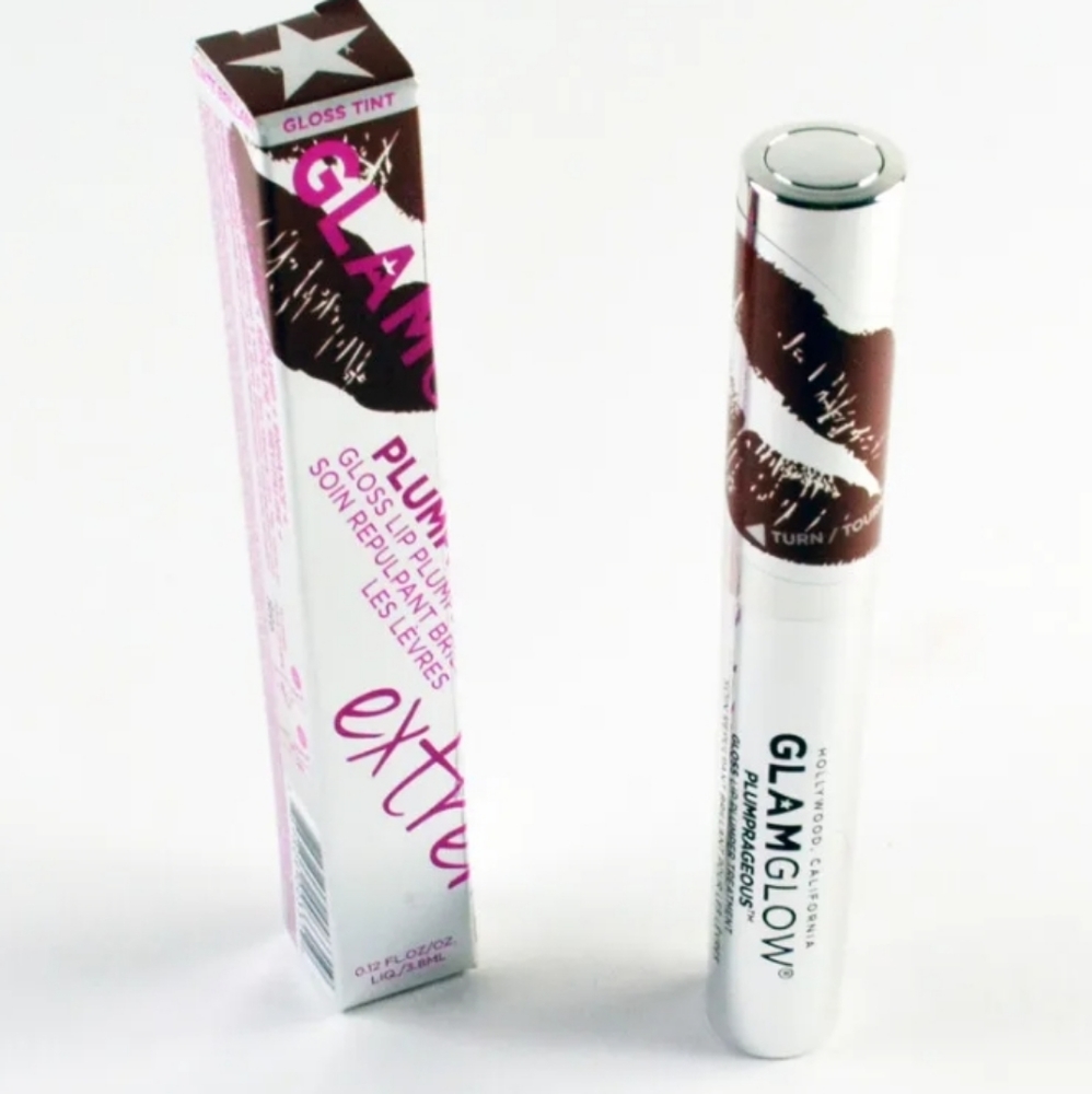 ❇️🧚‍♀️TRIPLE X GLAMGLOW PLUMPRAGOUS Gloss Lip Tint NWT